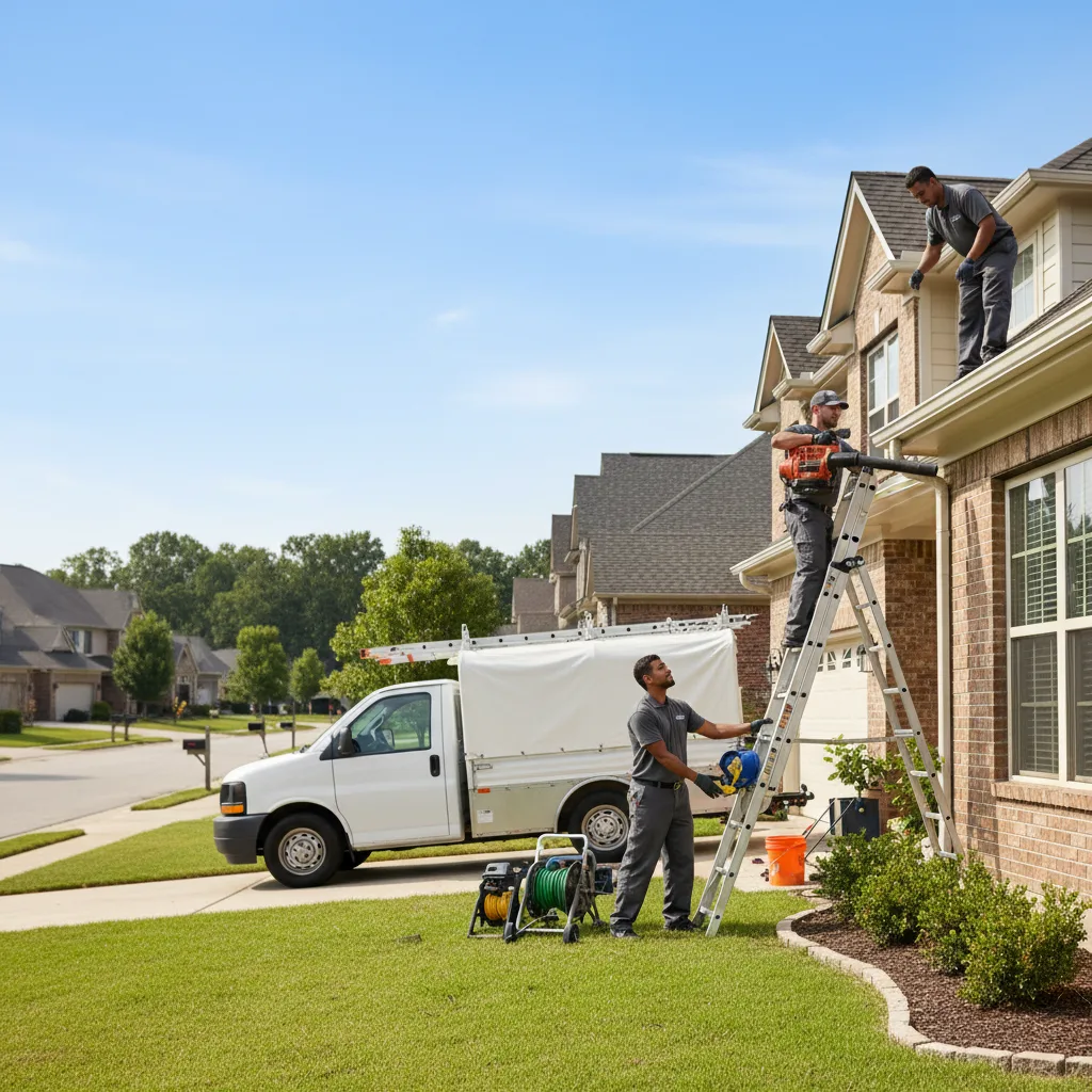 Home Gutter Service in Marquez, TX near me